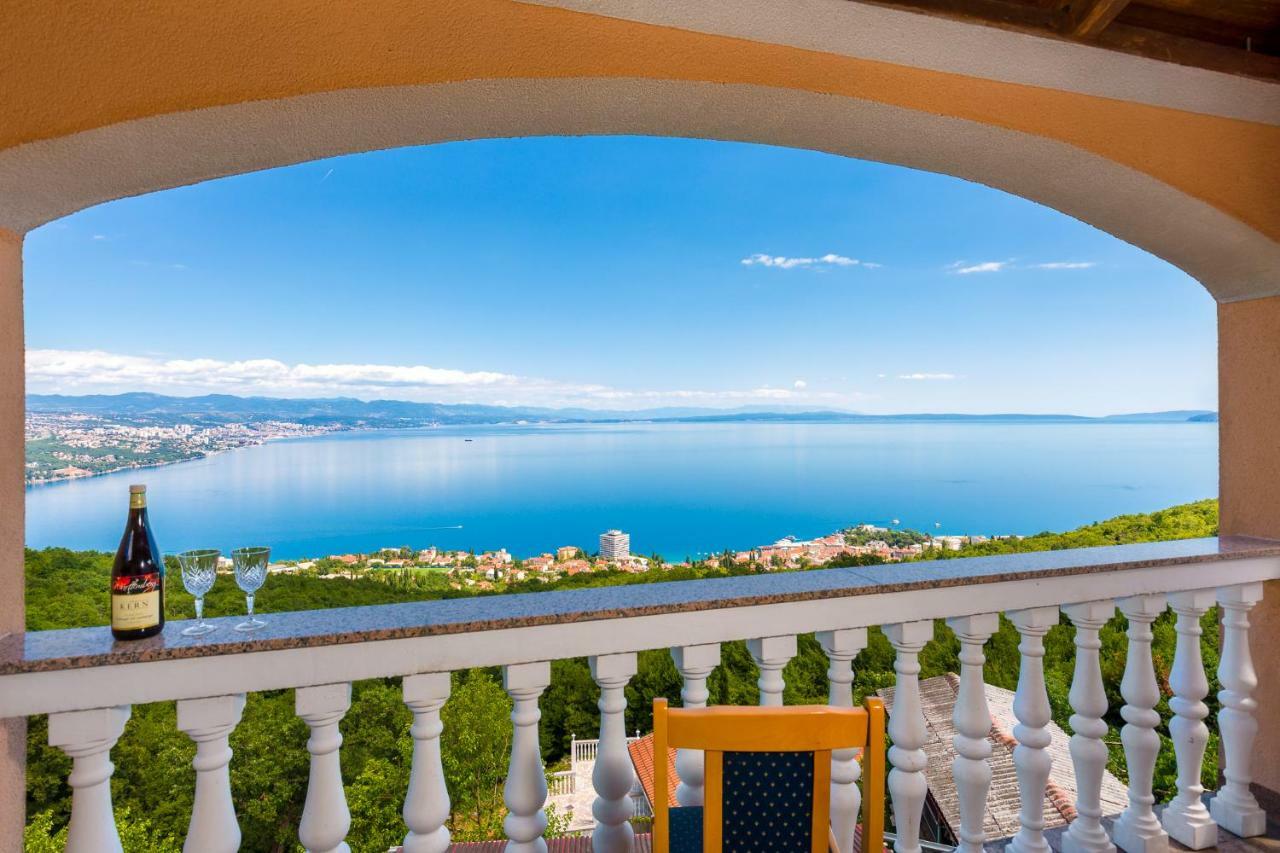 Apartment Panorama Opatija Matulji Buitenkant foto
