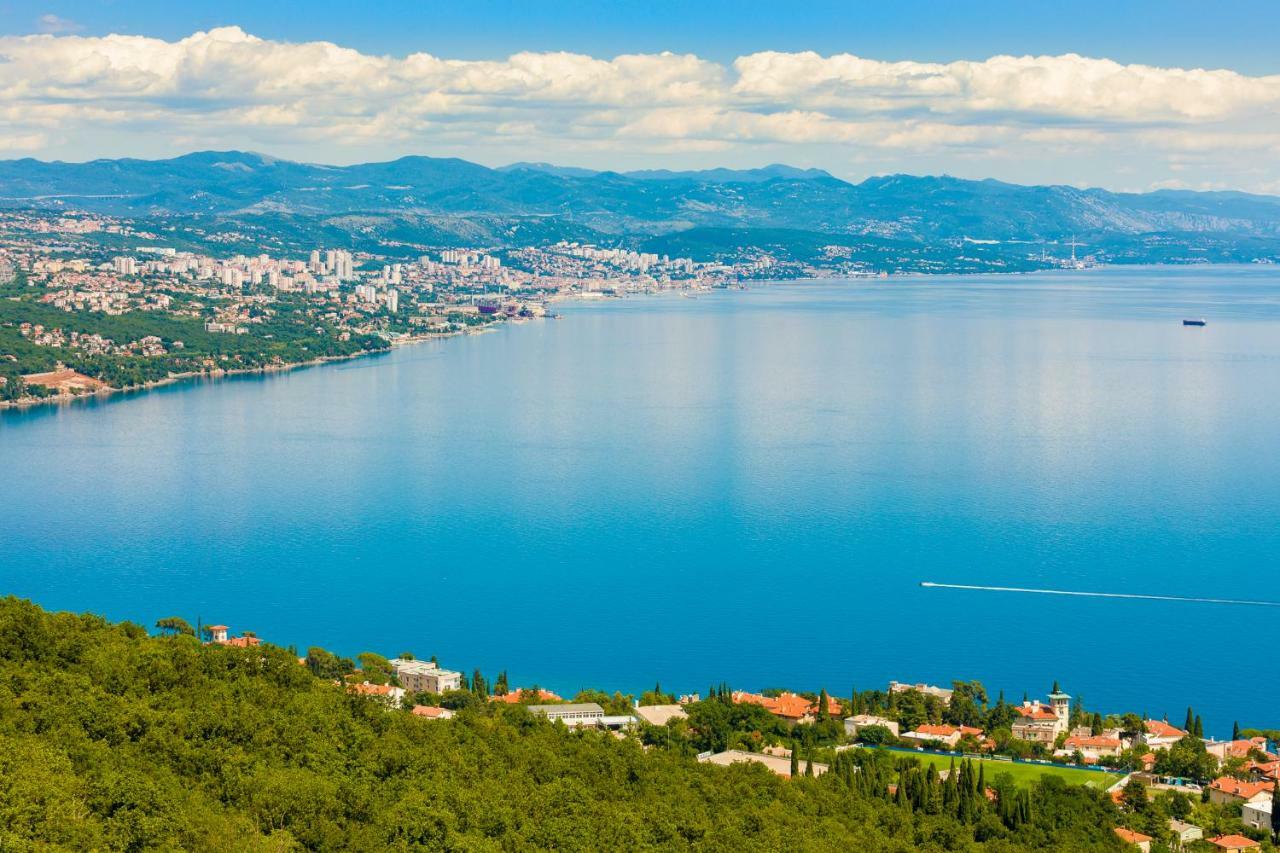Apartment Panorama Opatija Matulji Buitenkant foto